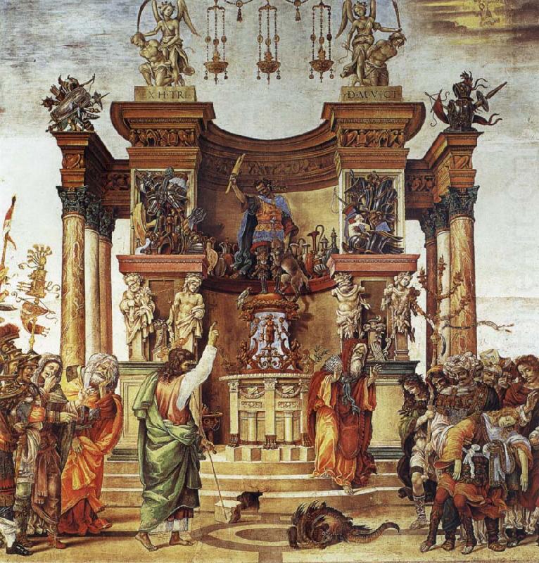 The Hl. Philippus and the dragon, Filippino Lippi